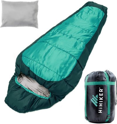 Bag + travel pillow, Turquoise