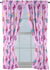 Curtain Set of 4 63 Inch - Beautiful Room Decor and Easy