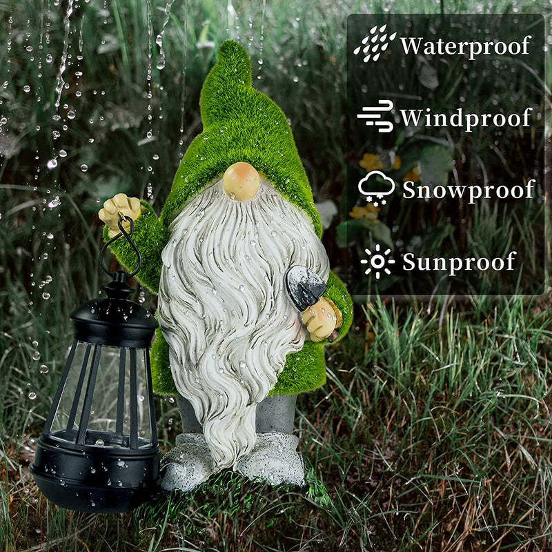 Garden Gnomes Decoration, Outdoor Flocked