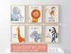 nursery decor, baby room decor, (set of 6, 8x10)