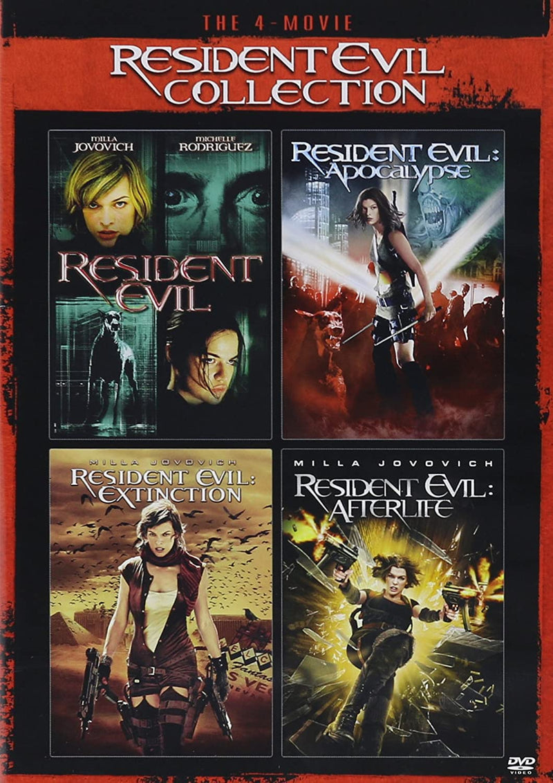 The 4-Movie Resident Evil Collection, DVD