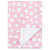 Reversible Soft Blanket, Large (Pink Hearts)