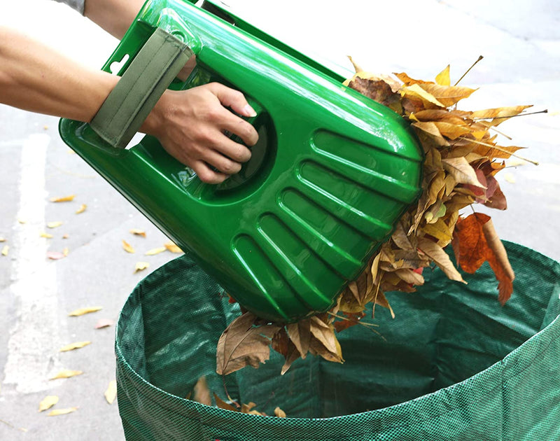 Leaf Rake Set, Comes with 72 Gallon Garden Bag