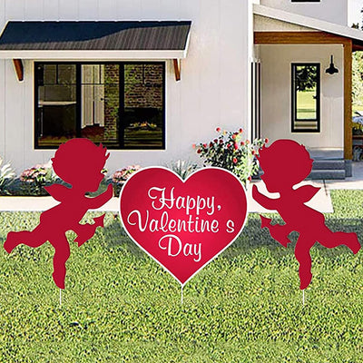 Valentine's Day Decoration Sign, Outdoor Lawn Decorations