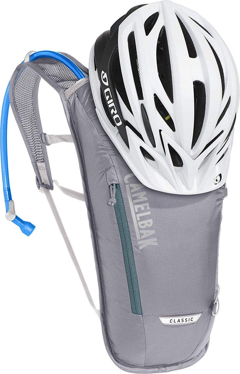 Classic Lightweight Bike Hydration Pack 70oz, (Gunmetal/Hydro)