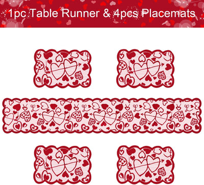 Valentine's Day Placemats 13" x 72"