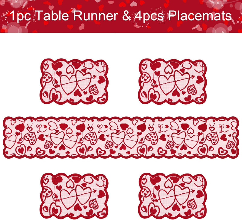 Valentine's Day Placemats 13" x 72"