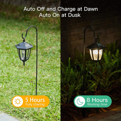 Solar Powered Outdoor Path Lights 2 Packs