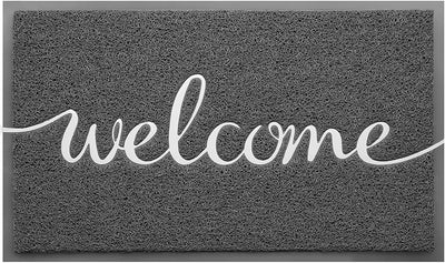 30 "x 17.5" Door Welcome Mats - Grey