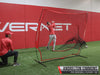 Baseball and Softball Hitting Net, 7x7 FT, Red