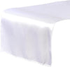 Table Runner for Weddings, Pack of 10, (White)