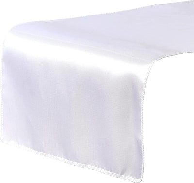 Table Runner for Weddings, Pack of 10, (White)