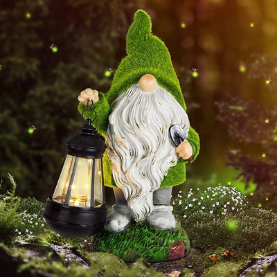 Garden Gnomes Decoration, Outdoor Flocked