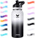 Straw Water Bottle, 32/40oz Color: b-Orcas