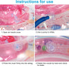 Baby floats for swimming pool, with safety seat, Color: Pink