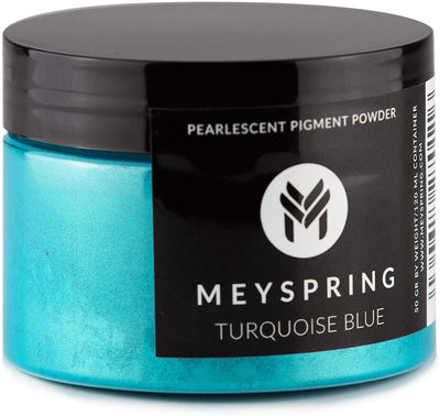 Turquoise Blue Epoxy Resin Color Pigment - 50g - Kinstugi Art