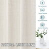 Curtains, Sage 2 Panels, 52" W x 96" L,Stone