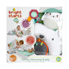 Activity Mat, Polar Bear, Pillow, Mirror, Rattle, White