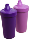 2 pack - 10 oz. spill-proof cup, (Amethyst, Purple)