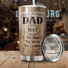 20 oz tumbler, "Dad N° 1 the man, the myth , the legend"