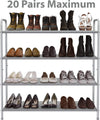 4 Tier Shoe Rack Storage Organizer