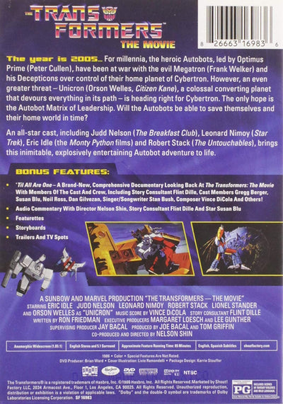 The Transformers: The Movie - 30th Anniversary Edition [DVD]