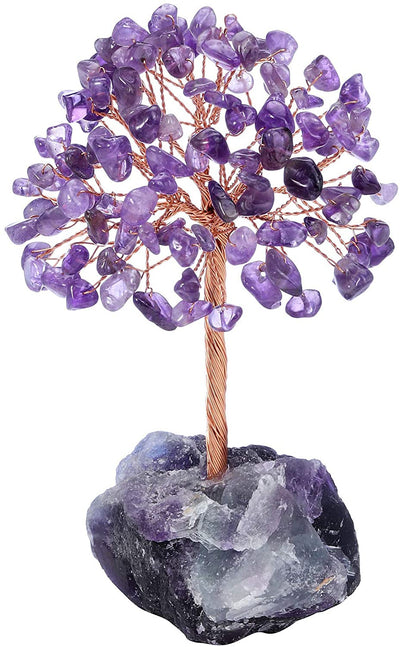 natural amethyst crystal tree, 12-13cm(4.72"-5.12")