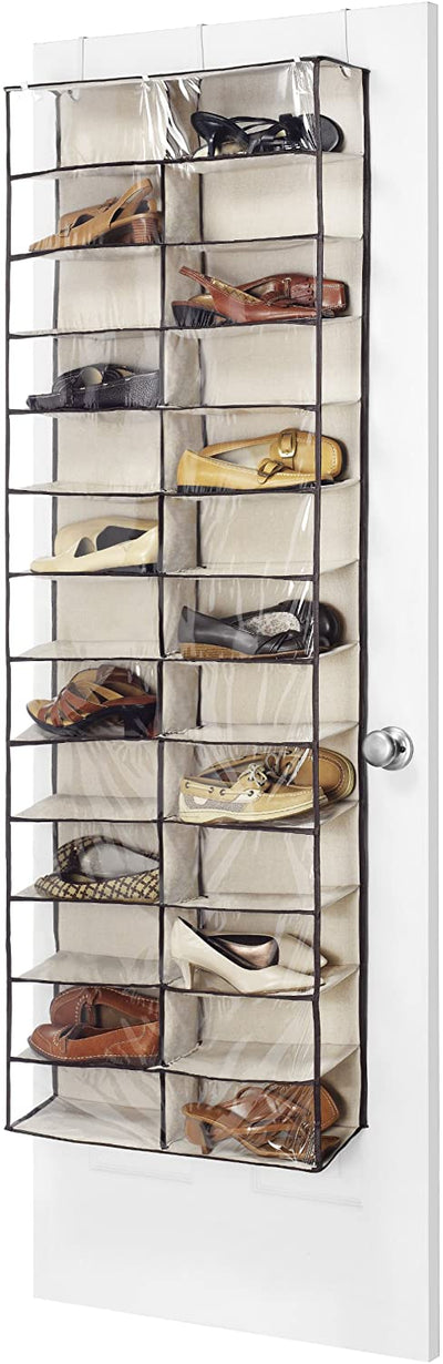 Shoe racks over the door (26 pairs)