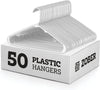 Standard Plastic Hangers (White)