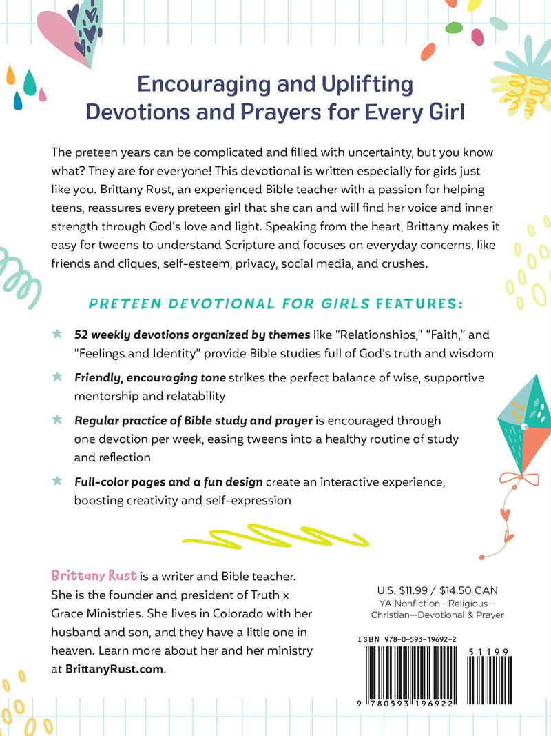 Preteen Devotional for Girls, (Paperback)