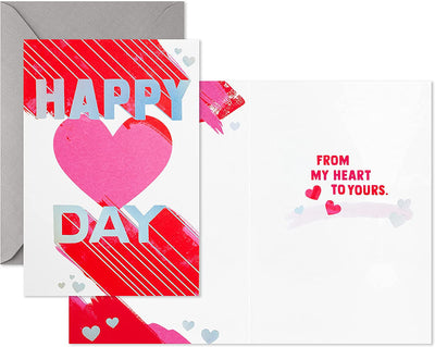 Valentine's Cards, Happy Heart's Day (10 Cards with Envelopes)