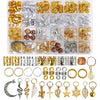 Hair jewelry accessories, different designs, 241pcs