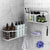 Shower Caddy 3 Pack with Removable Hooks