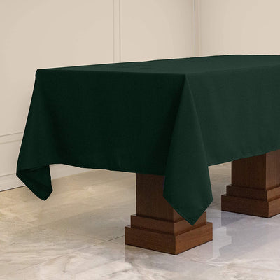 Rectangular Tablecloth, 60" x 84" (Color: Hunter Green)