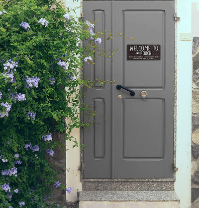 Welcome to Our Porch Signs for Front Porch