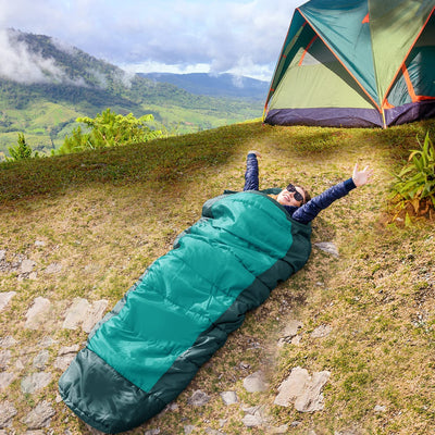 Bag + travel pillow, Turquoise