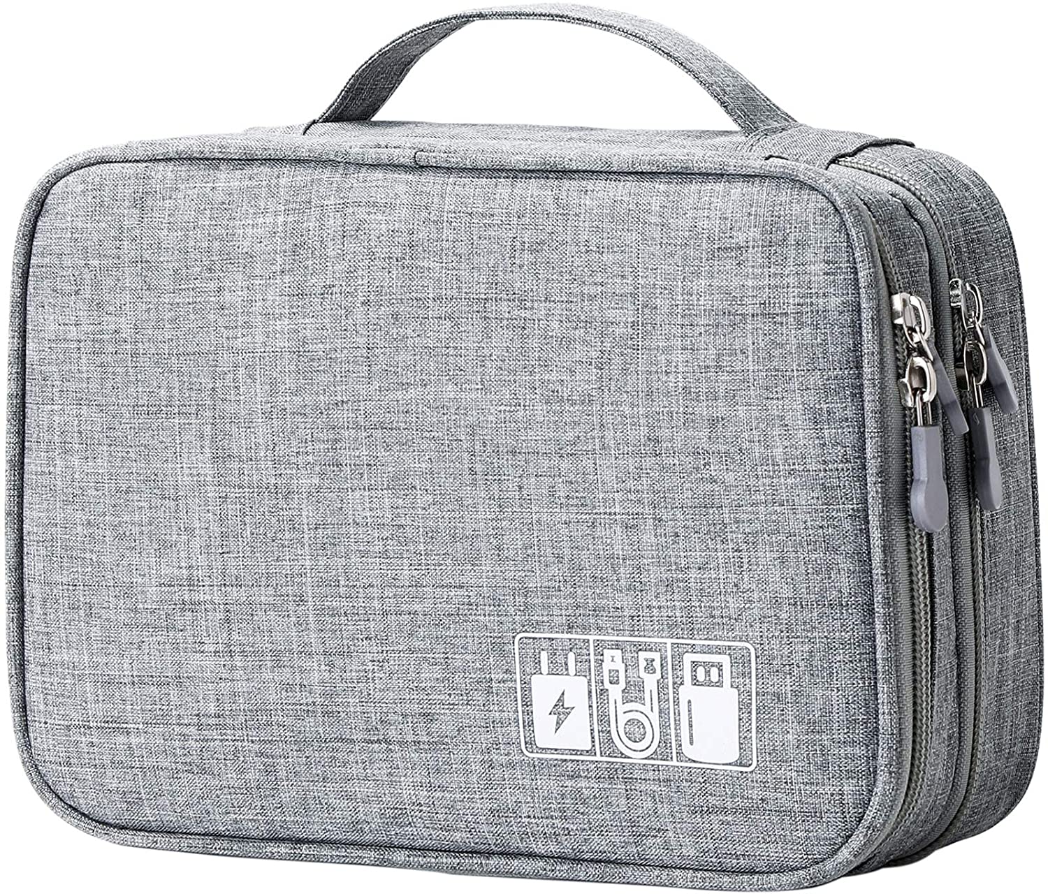 electronic accessory case - (grey)