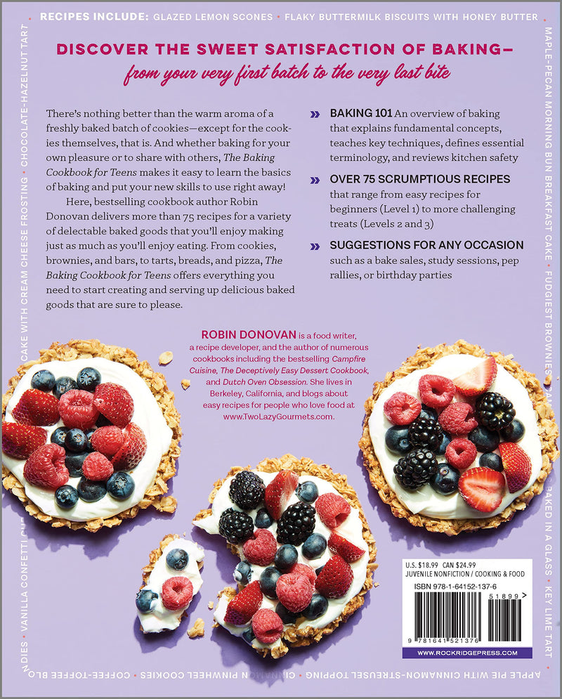 The Baking Cookbook for Teens, (Paperbck)