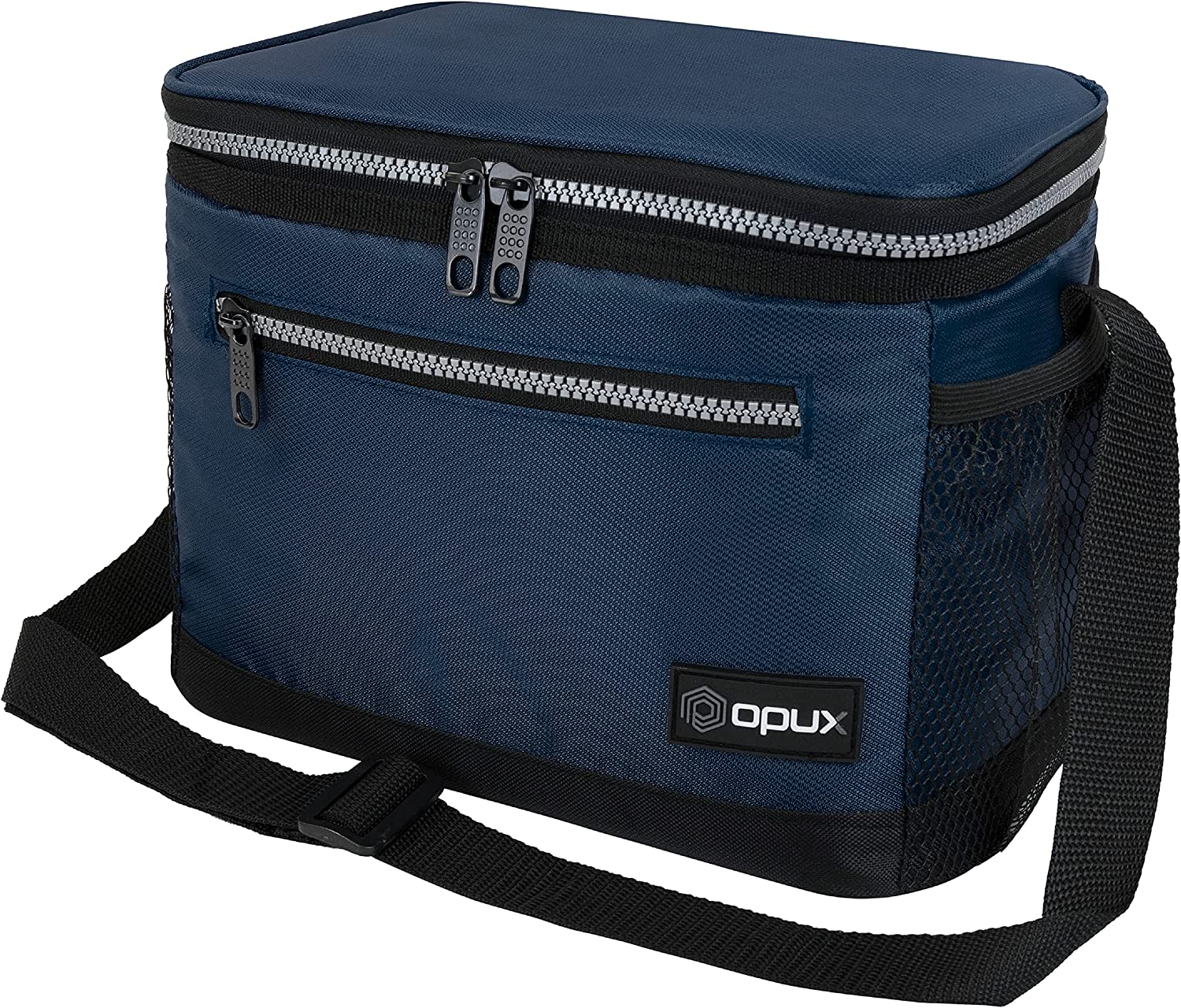 Lunch Box with Leak Proof Insulated Bag, 14 Cans, 8L, Navy