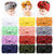 12 Pcs Nylon Baby Headbands Newborn Girls Hair Elastics