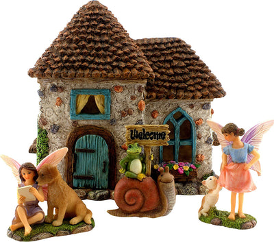 Fairy Garden House Kit with Accessories