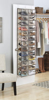 Shoe racks over the door (26 pairs)