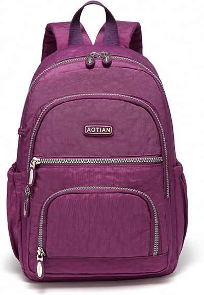 small backpack for travel, Purple - 9 Liters