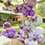 126 pieces purple butterfly balloon decorations