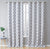 Decorative Extra Long Blackout Curtains with Lattice Print 108 Inch