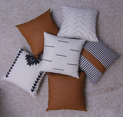 Boho Throw Pillow Covers for Couch and Bed