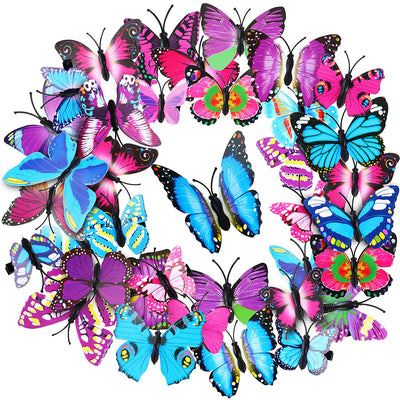 36 Pieces Butterfly Hair Clips (Style 3)