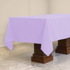 Rectangular Tablecloth, 60" x 84" (Color: Lavender)