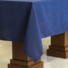 Rectangular Tablecloth, 60" x 84" (Color: Navy Blue)