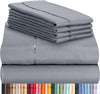 Soft & Breathable 18" Sheet Set (6-Piece, Silver)